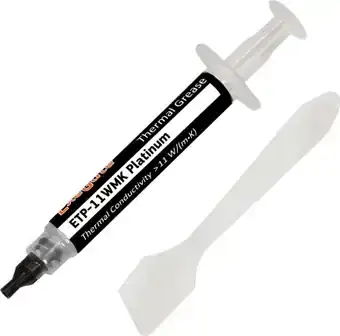 Термопаста ExeGate ETP-11WMK Platinum (EX282341RUS) 2г, шприц с лопаткой, фото 1