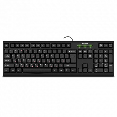Клавиатура USB Sven KB-S300 (USB, Black), фото 1