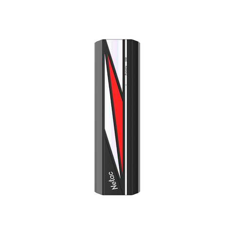 Внешний SSD Netac ZX20L, 512 ГБ, чёрный/серебристый/красный, фото 1
