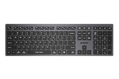 Клавиатура беспроводная A4Tech Fstyler FBX50C Bluetooth/радио, цвет серый, фото 1